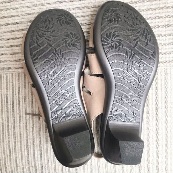 Abeo GEORGIA Tan Crisscross Lace Heeled Open Toe Gladiator Slingback Sandal - Picture 13 of 16